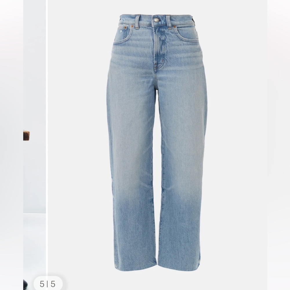 Madewell the perfect vintage wide leg crop jean